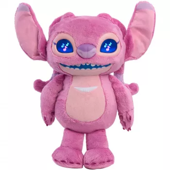 Just Play Disney Stitch Many Moods Peluche Angel - Rosa - 17,8 cm