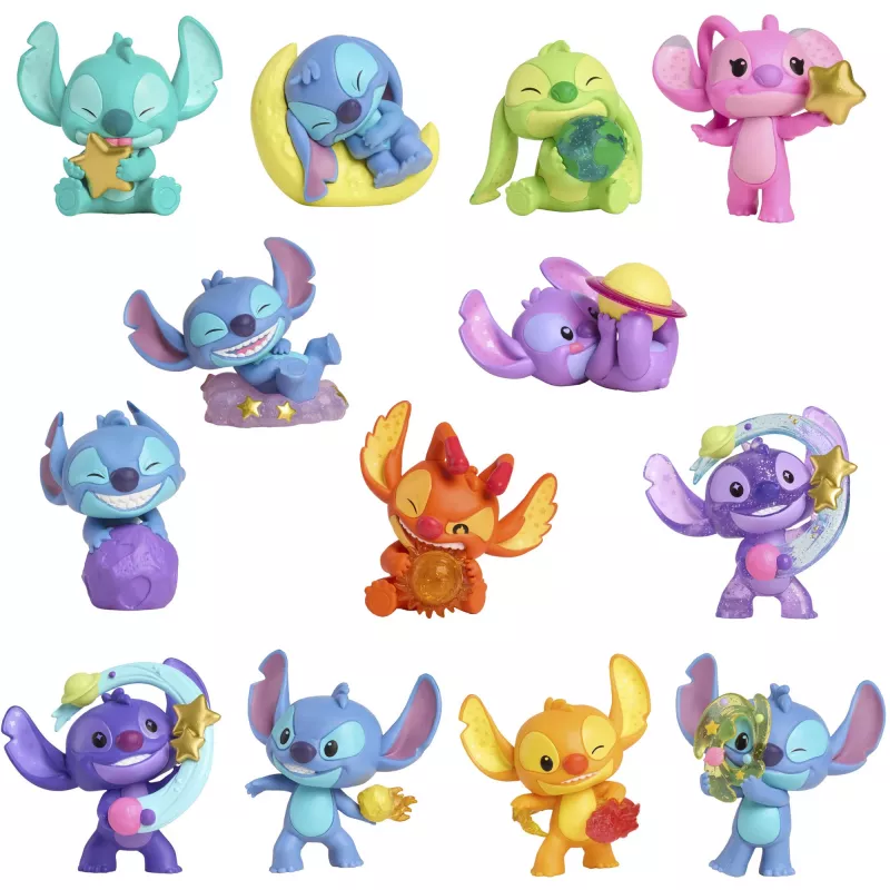Just Play Disney Stitch Outta This World figura coleccionable (1 figura aleatoria por compra)