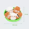 Just Play peluche Emotional Support Highland Cow - marrón, 25 cm