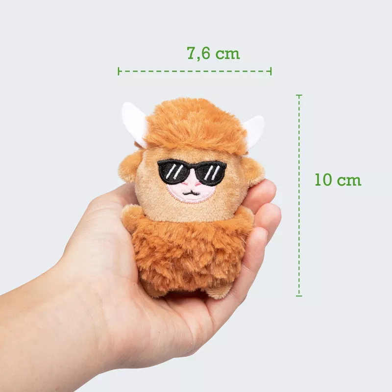 Just Play peluche Emotional Support Highland Cow - marrón, 25 cm