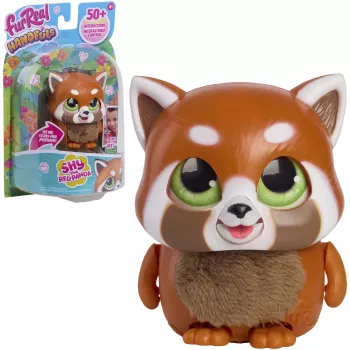 JUST PLAY furReal Handfuls - Panda rojo Peluche interactivo