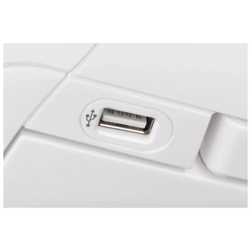 Reproductor de CD portátil JVC RC-E451W con radio FM/AM, entrada AUX, Bass Boost, blanco