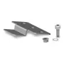 K2 2004057 StairPlate Set Placas de elevación y canting para fijaciones de snowboard (pack de 2, negro)