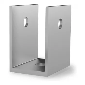 K2 Systems 2003271 TiltUp Vento Pieza de conexión de base para cimentaciones de hormigón