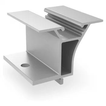 K2 Systems Dome 6.0 Peak Sistema de montaje solar para cubierta plana, aluminio y gris