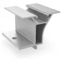 K2 Systems Dome 6.0 Peak Sistema de montaje solar para cubierta plana, aluminio y gris