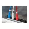 Kabelmeister Cable de extensión C14 a C13, blanco, 0,5 m