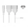 kabelmeister Alargador euro con 3 tomas schuko, 0,25 m, Negro (16 A, 3680 W)