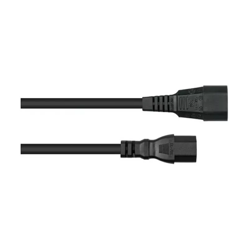 Kabelmeister cable de alimentación IEC C14 a C15 3 m (SK1450-S030) – negro