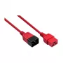 Kabelmeister Cable alargador de corriente C20 a C19, 2 m, negro