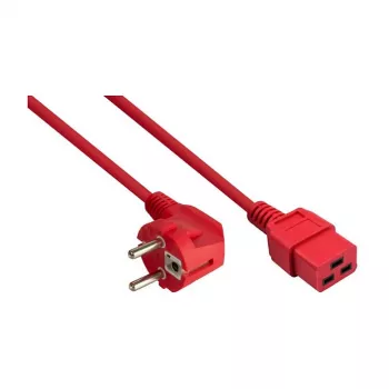 KABELMEISTER SK0190-R018 Cable de alimentación Schuko a IEC C13 1,8m Negro