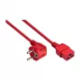 KABELMEISTER SK0190-R018 Cable de alimentación Schuko a IEC C13 1,8m Negro