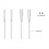 KABELMEISTER SK0877-W003 cable divisor de alimentación IEC C8 a 2x IEC C7, 0,3 m, negro