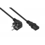 KABELMEISTER SK1430-S050 Cable de extensión para aparatos C14 a C13, 5 m, Negro, 1,00 mm²