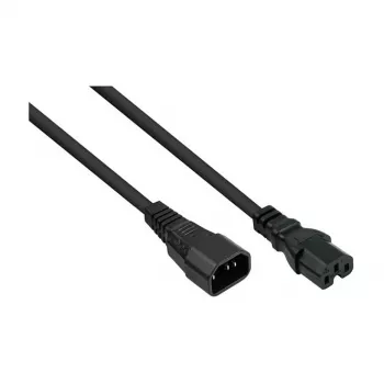 Kabelmeister SK1450-S050 Cable de alimentación IEC C14-C15 5m, 10A, 250V, negro