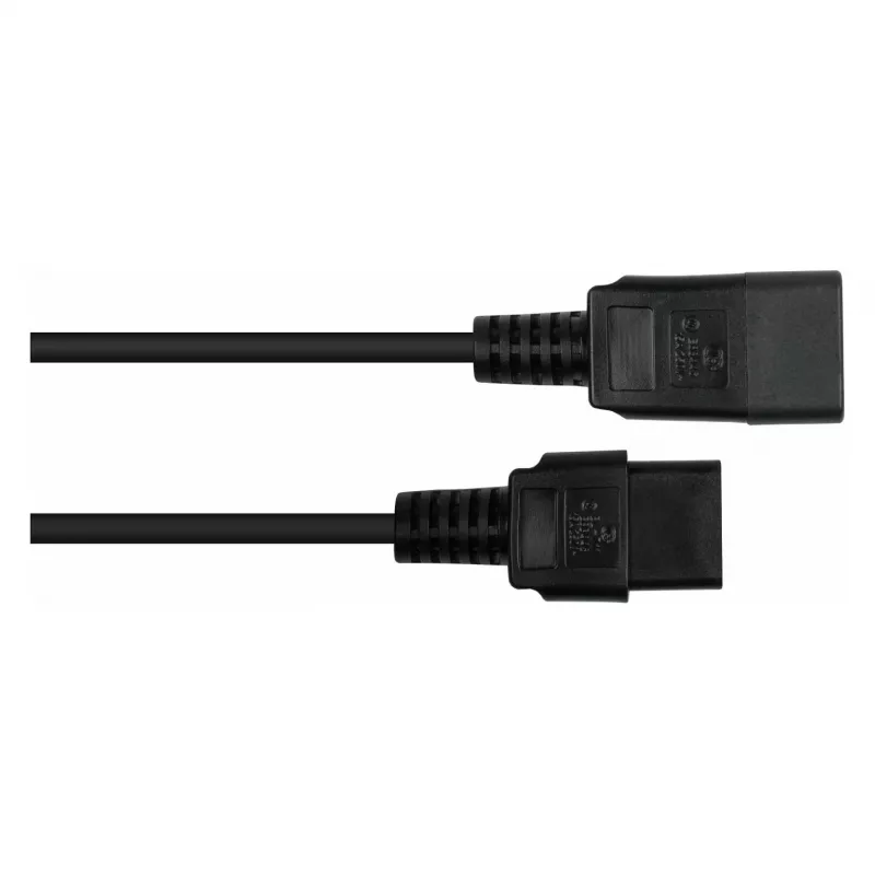 Kabelmeister SK2090-S030 cable de extensión de dispositivo frío C20 a C19, 3m, negro