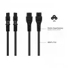 Kabelmeister SK6505-S018 Cable de alimentación - Enchufe italiano tipo I a IEC C5, Negro, 1,8m
