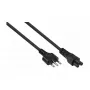 Kabelmeister SK6505-S018 Cable de alimentación - Enchufe italiano tipo I a IEC C5, Negro, 1,8m