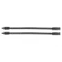 Kabelmeister pasamuros solar para ventana MC4 negro 30cm cable plano