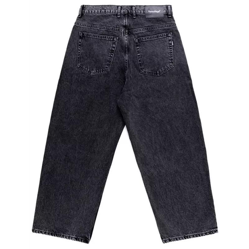 Kamuflage Way Too Big pantalones Black L