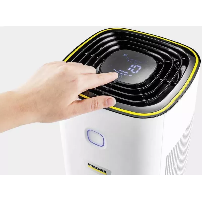 Purificador de aire Kärcher Professional AF 20 para estancias de hasta 20 m² – blanco/negro