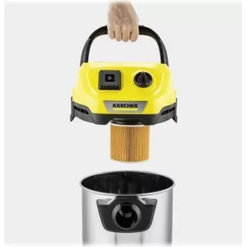 Kärcher WD 3 P S V-17/4/20 Aspirador en húmedo y seco 17L 1000W (1.628-190.0)