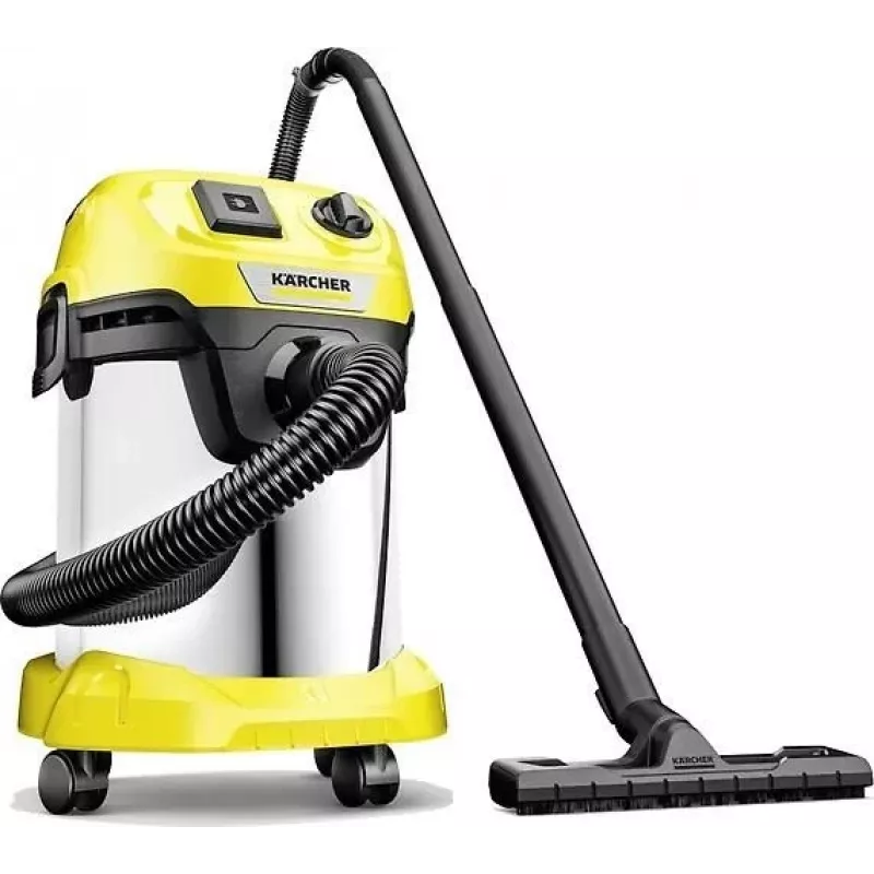 Kärcher WD 3 P S V-17/4/20 Aspirador en húmedo y seco 17L 1000W (1.628-190.0)
