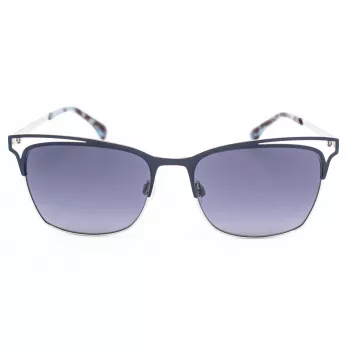 KAREN MILLEN KM7010-601 Gafas de sol para mujer Havana Brown Degradado 55mm