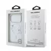 Karl Lagerfeld Apple iPhone 18 Pro Max HC MagSafe IML Clear Case con logotipo Karl Script Transparente
