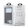 Karl Lagerfeld IML Ring Stand 360 Kameo Metal Funda MagSafe para iPhone 18 Pro Max / 17 Pro Max Burgundy