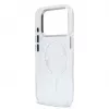 Karl Lagerfeld IML Karl Script Logo MagSafe Funda rígida para Apple iPhone 18 Pro, transparente