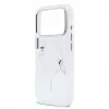 Karl Lagerfeld IML Karl Script Logo MagSafe Funda rígida para Apple iPhone 18 Pro, transparente