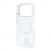 Funda transparente MagSafe Karl Lagerfeld IML Ring Stand 360 Kameo Metal para iPhone 18 Pro Max / 17 Pro Max