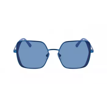KARL LAGERFELD KL340S5618400 Gafas de sol mujer - Montura negra, lentes grises, 56 mm