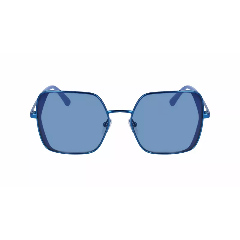 KARL LAGERFELD KL340S5618400 Gafas de sol mujer - Montura negra, lentes grises, 56 mm