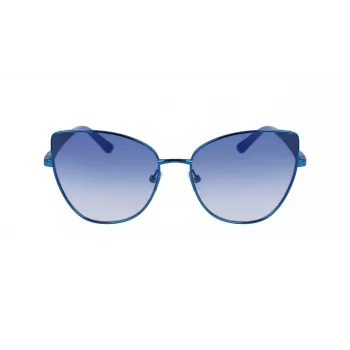 KARL LAGERFELD KL341S-400 Gafas de sol mariposa para mujer azul degradado 56 mm