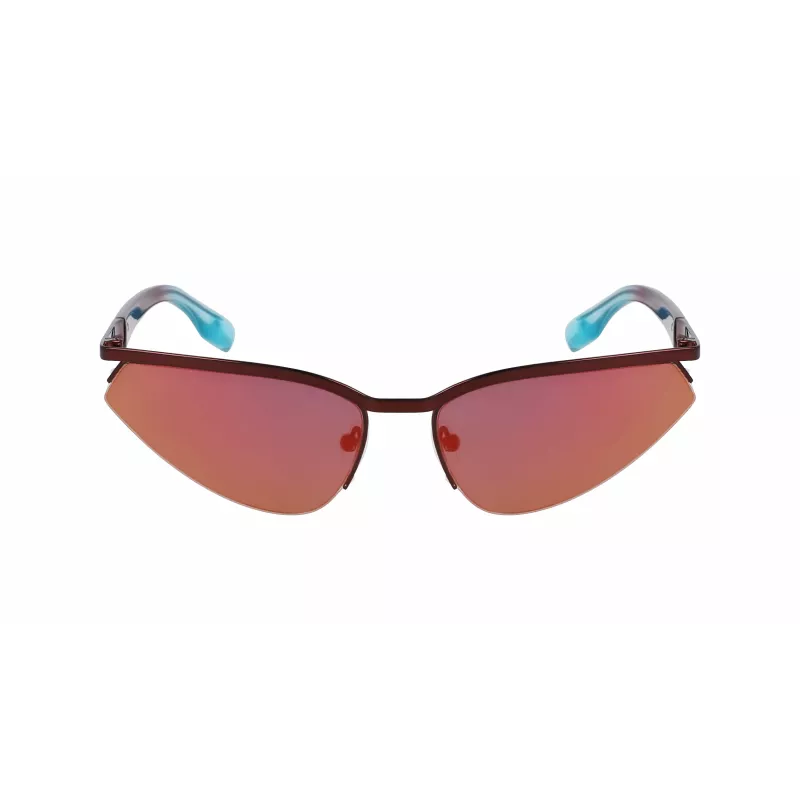 KARL LAGERFELD KL352S Gafas de sol unisex montura negra lentes grises 61/17/140 mm