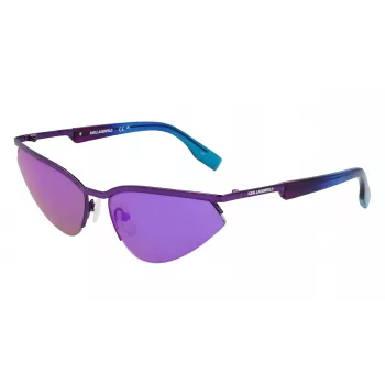 Gafas de sol KARL LAGERFELD KL352S6117500 unisex rectangulares negro/gris 61mm