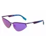 Gafas de sol KARL LAGERFELD KL352S6117500 unisex rectangulares negro/gris 61mm