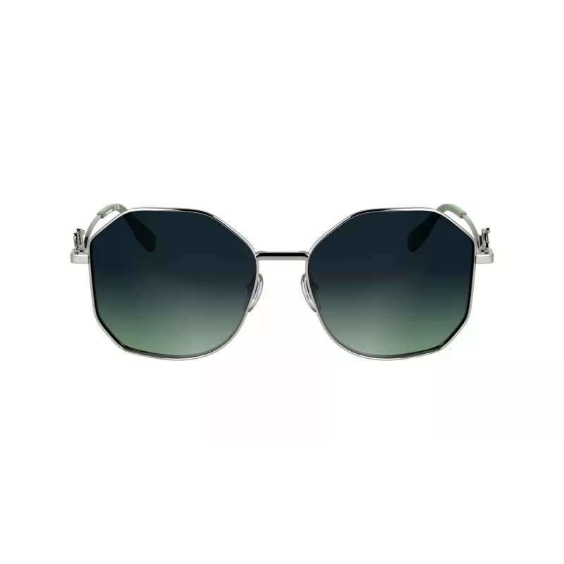 KARL LAGERFELD KL358S-041 Gafas de sol mujer - Montura negra, lentes grises, 57 mm