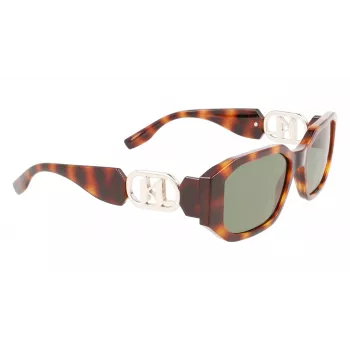 KARL LAGERFELD KL6085S-240 Gafas de sol de mujer Cat-Eye Havana marrón degradado 55mm