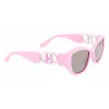 KARL LAGERFELD KL6086S-525 Gafas de sol mariposa para mujer havana marrón degradado 54 mm