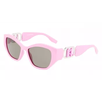 KARL LAGERFELD KL6086S-525 Gafas de sol mariposa para mujer havana marrón degradado 54 mm