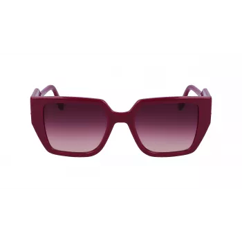 Gafas de sol cuadradas de acetato de mujer KARL LAGERFELD KL6098S-501 52 mm