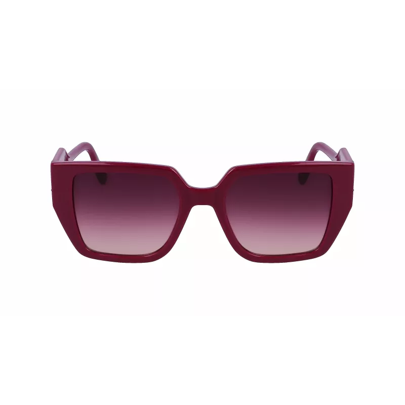 Gafas de sol cuadradas de acetato de mujer KARL LAGERFELD KL6098S-501 52 mm
