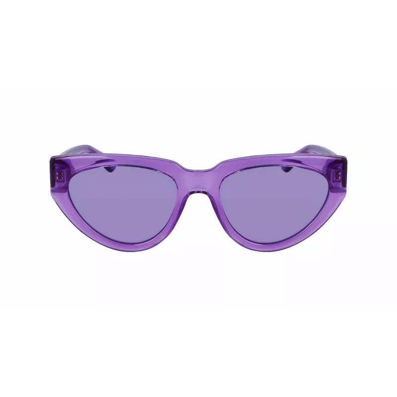 KARL LAGERFELD KL6100S-516 Gafas de sol para mujer - montura de acetato, lentes grises, 54 mm