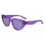 KARL LAGERFELD KL6100S-516 Gafas de sol para mujer - montura de acetato, lentes grises, 54 mm