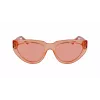KARL LAGERFELD KL6100S-800 Gafas de sol rectangulares de acetato para mujer havana brown degradado 54/19/140 mm