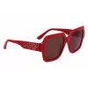 KARL LAGERFELD KL6104SR-600 Gafas de sol mujer Cat Eye Shiny Red Grey Gradient 53mm