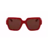 KARL LAGERFELD KL6104SR-600 Gafas de sol mujer Cat Eye Shiny Red Grey Gradient 53mm